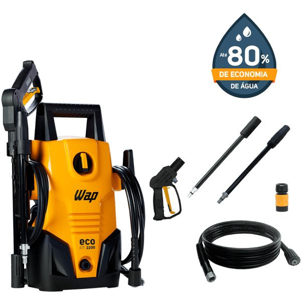 COD:10006 - HIDROLAVADORA WAP ECO FIT 2200 1400W