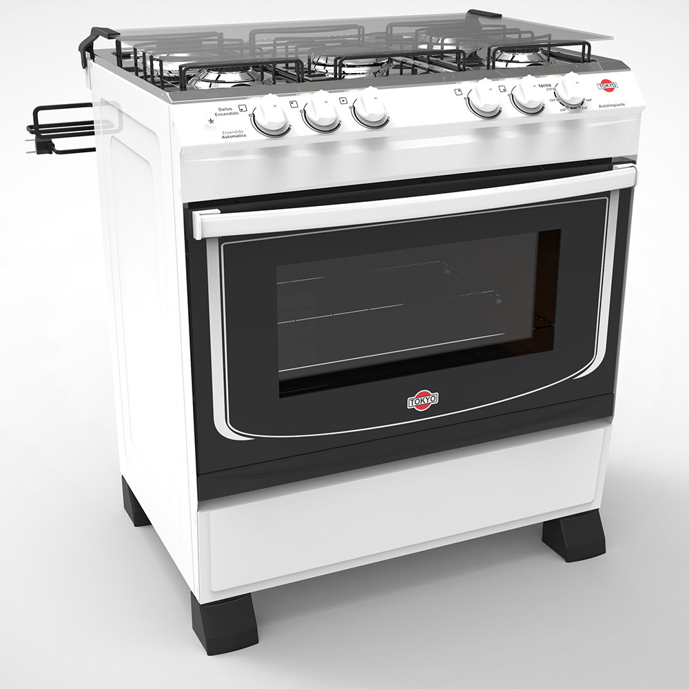 COD:111000094 - COCINA A GAS TOKYO DALLAS 5H MESA ACERO INOX