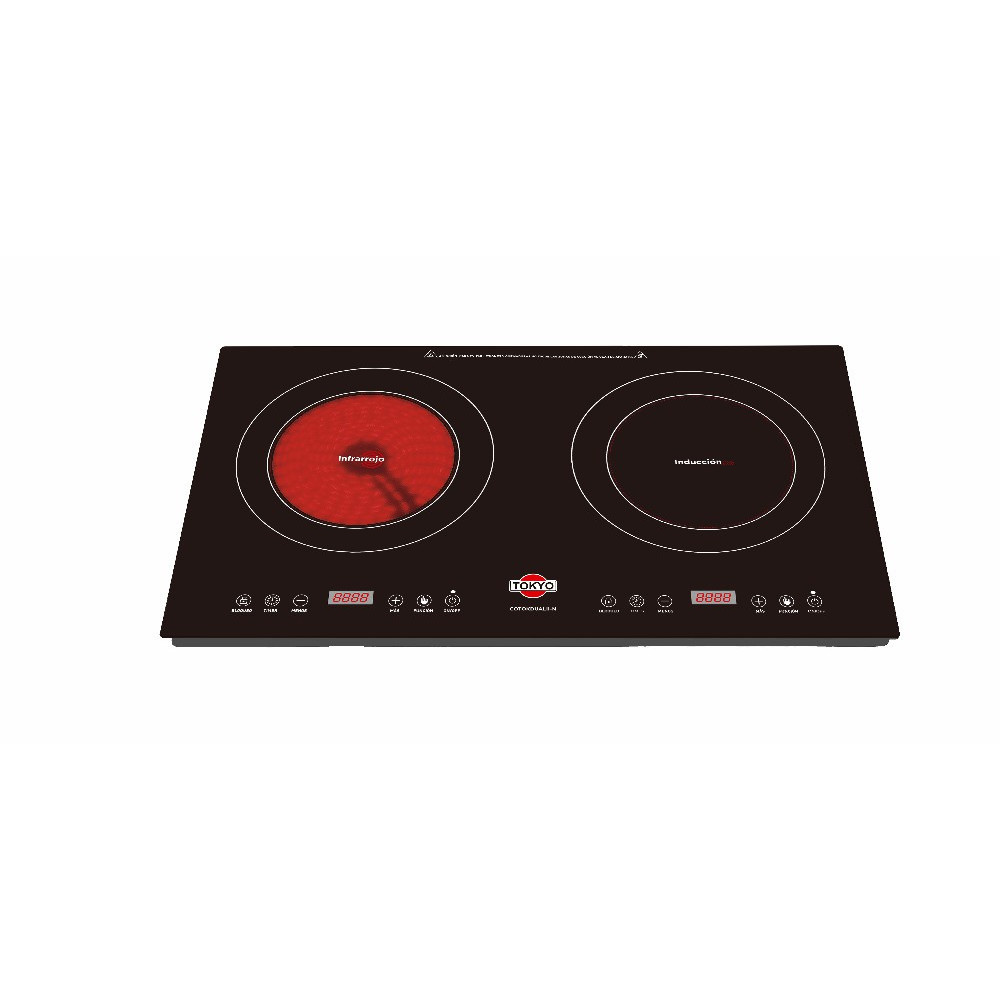 COD:111000100 - COCINA ELECT TOKYO MD TOKDUALII 2HORN 1 INDUCC 1 INFRARROJO