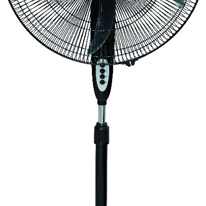 COD:111000854 - VENTILADOR TOKYO DE PIE NEGRO BRAVISIMO 3 VEL.20-BASE REDONDA