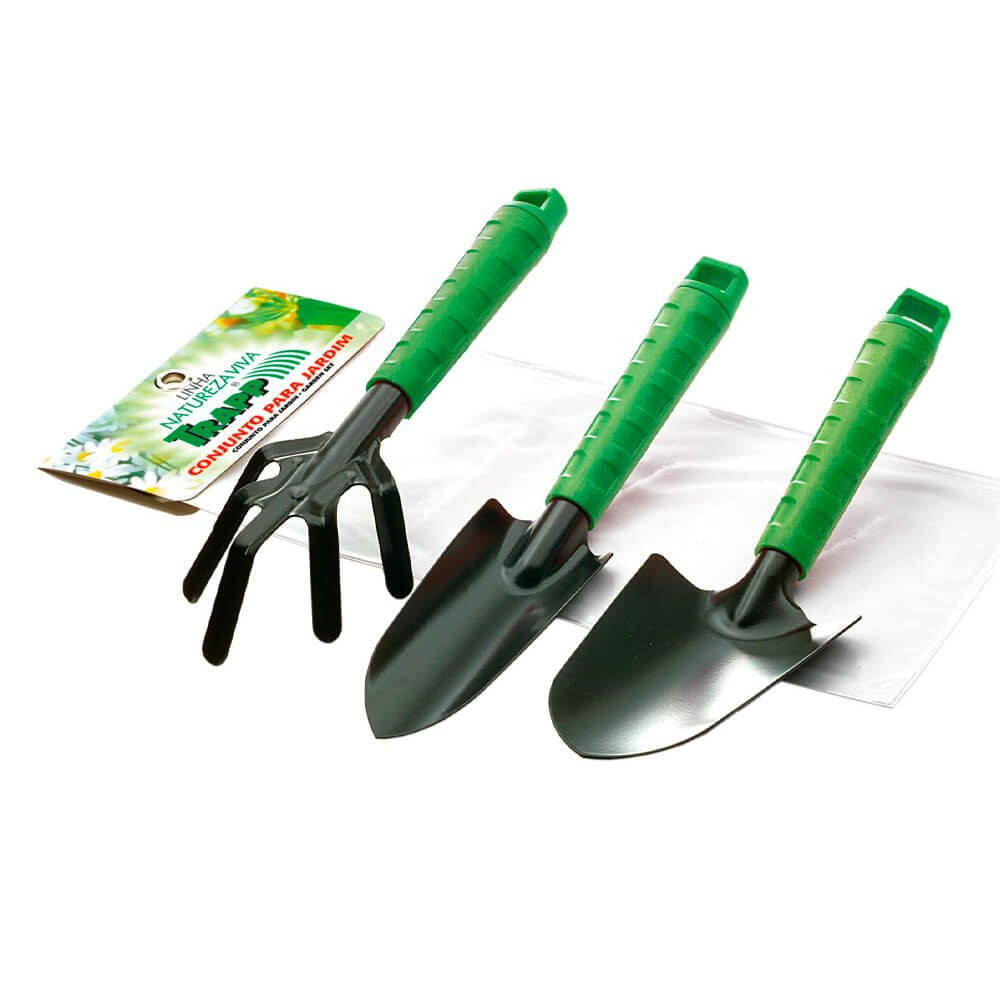 COD:111000903 - KIT DE JARDIN DE 3 PIEZAS TRAPP FJ-1202 VERDE