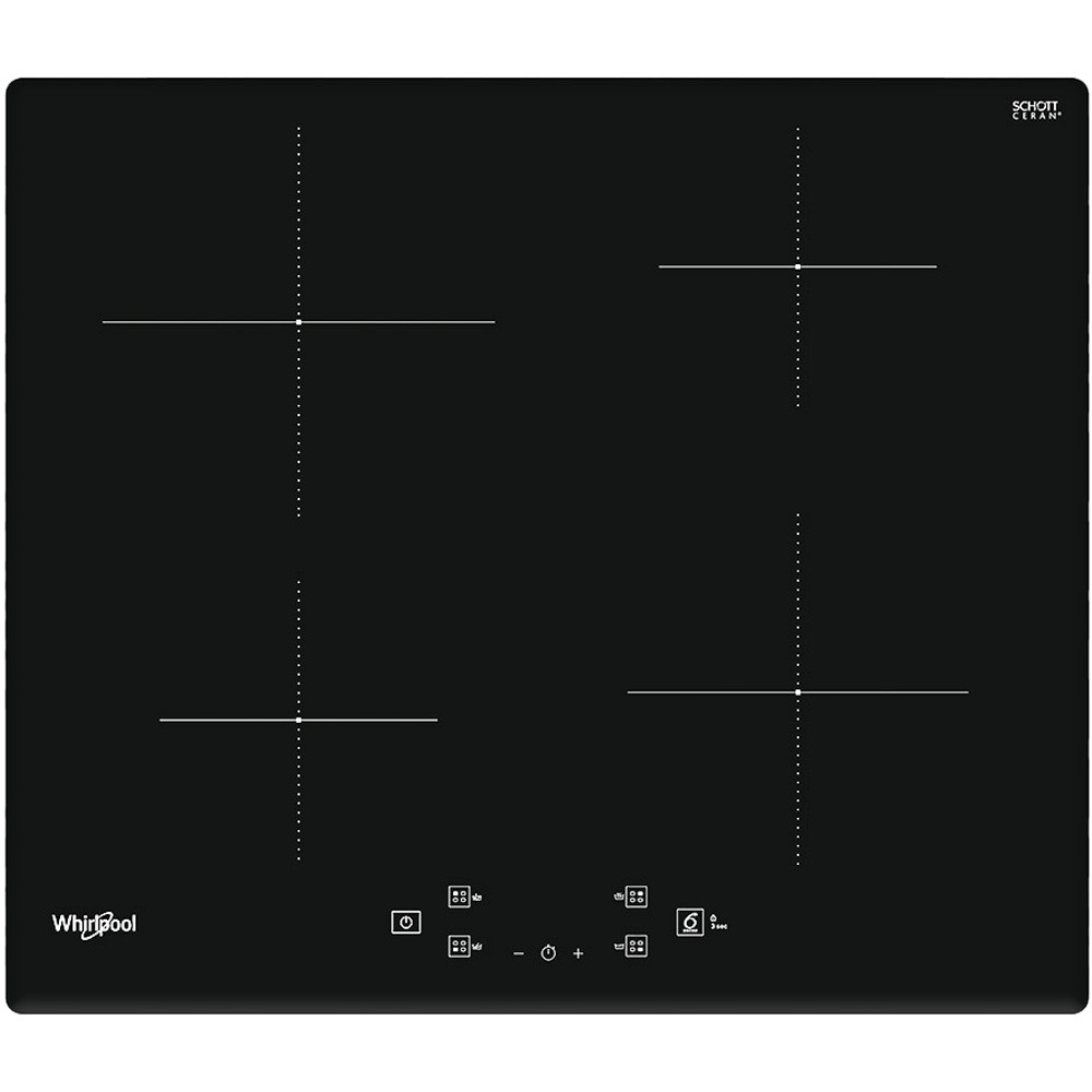 COD:111000923 - ANAFE WHIRLPOOL INDUCCION ACM807BA 4HOR VITROCERAMICO TOUCH