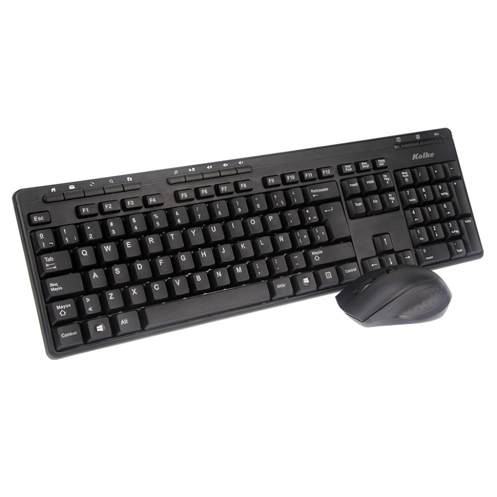 COD:333000042 - COMBO TECLADO Y MOUSE INALAMBRICOS KEK-195