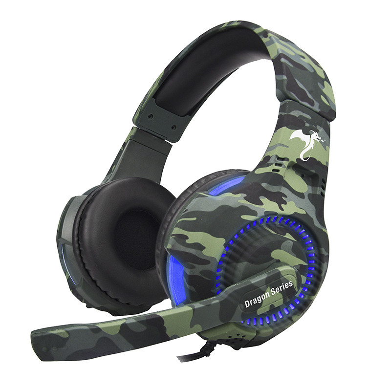 COD:333000138 - AURICULAR GAMER TROOPER KGA-487 LUZ AZUL