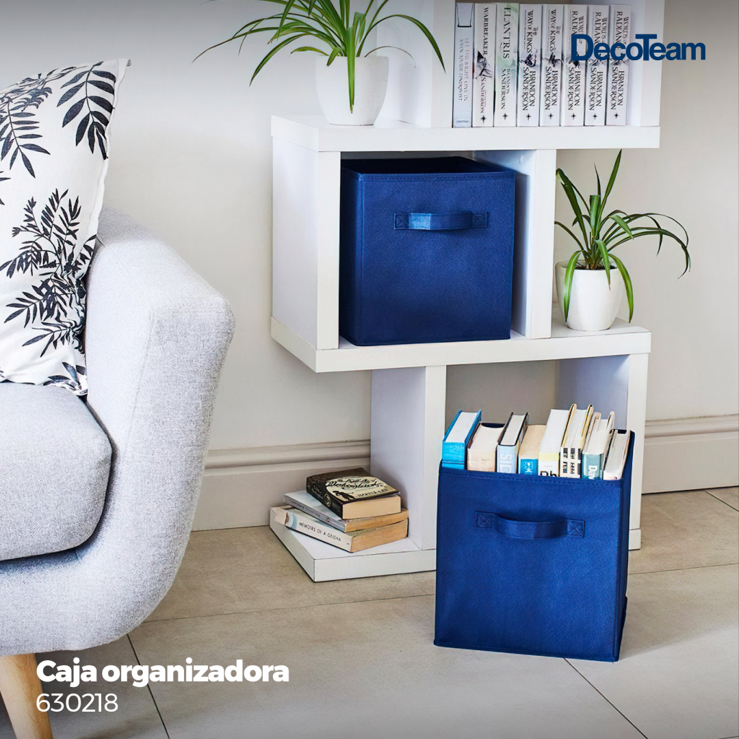 COD:333000222 - CAJA ORGANIZADORA DECOTEAM AZUL