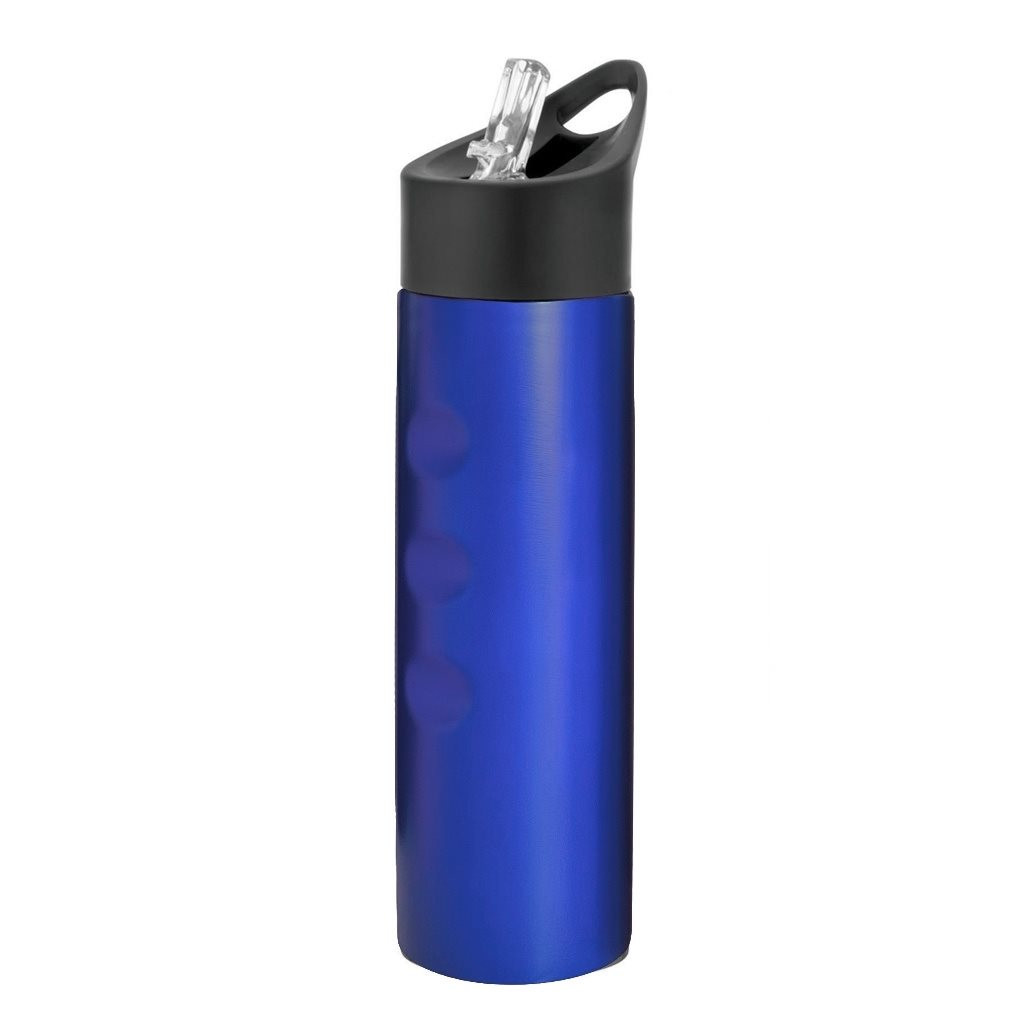 COD:333000339 - BOTELLA DEPORTIVA 750ML ACERO INOX. AZUL MATE SELECTA