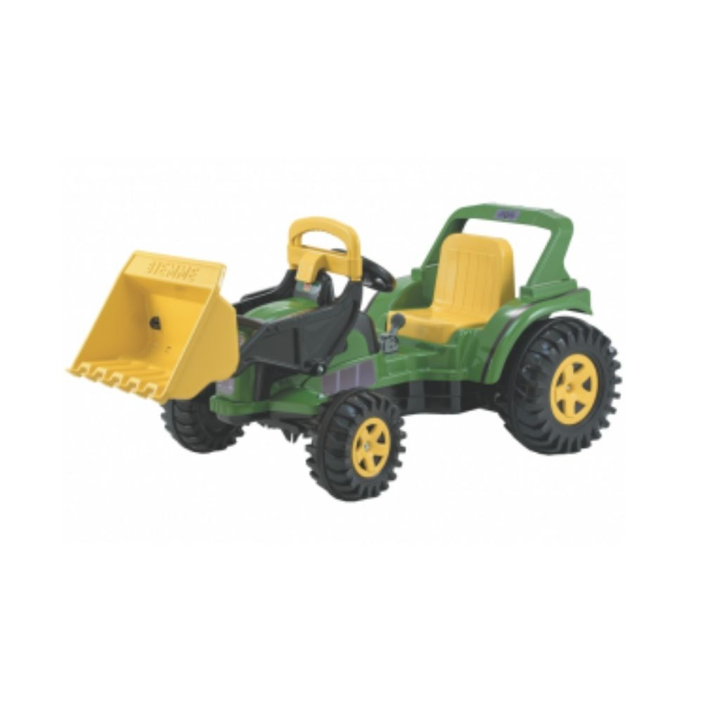 COD:444400451 - TRACTOR A PEDAL JOHN BOSS VERDE BIEMME