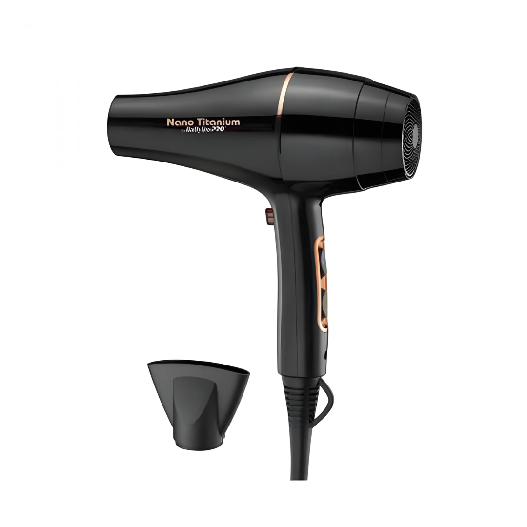 COD:4647 - SECADOR BABYLISS ROSE GOLD BLACK-B6176
