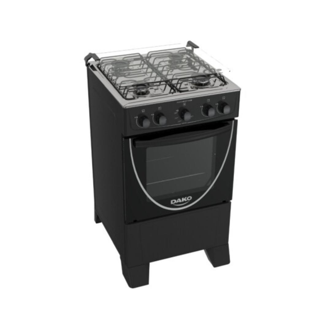 COD:5472 - COCINA DAKO AMAZONA 4H NEGRO