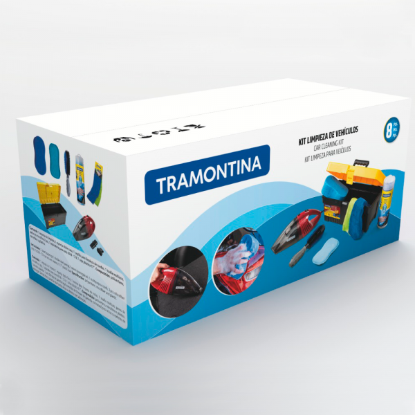 COD:6190 - KIT TRAMONTINA LIMPIEZA VEHICULO 43800