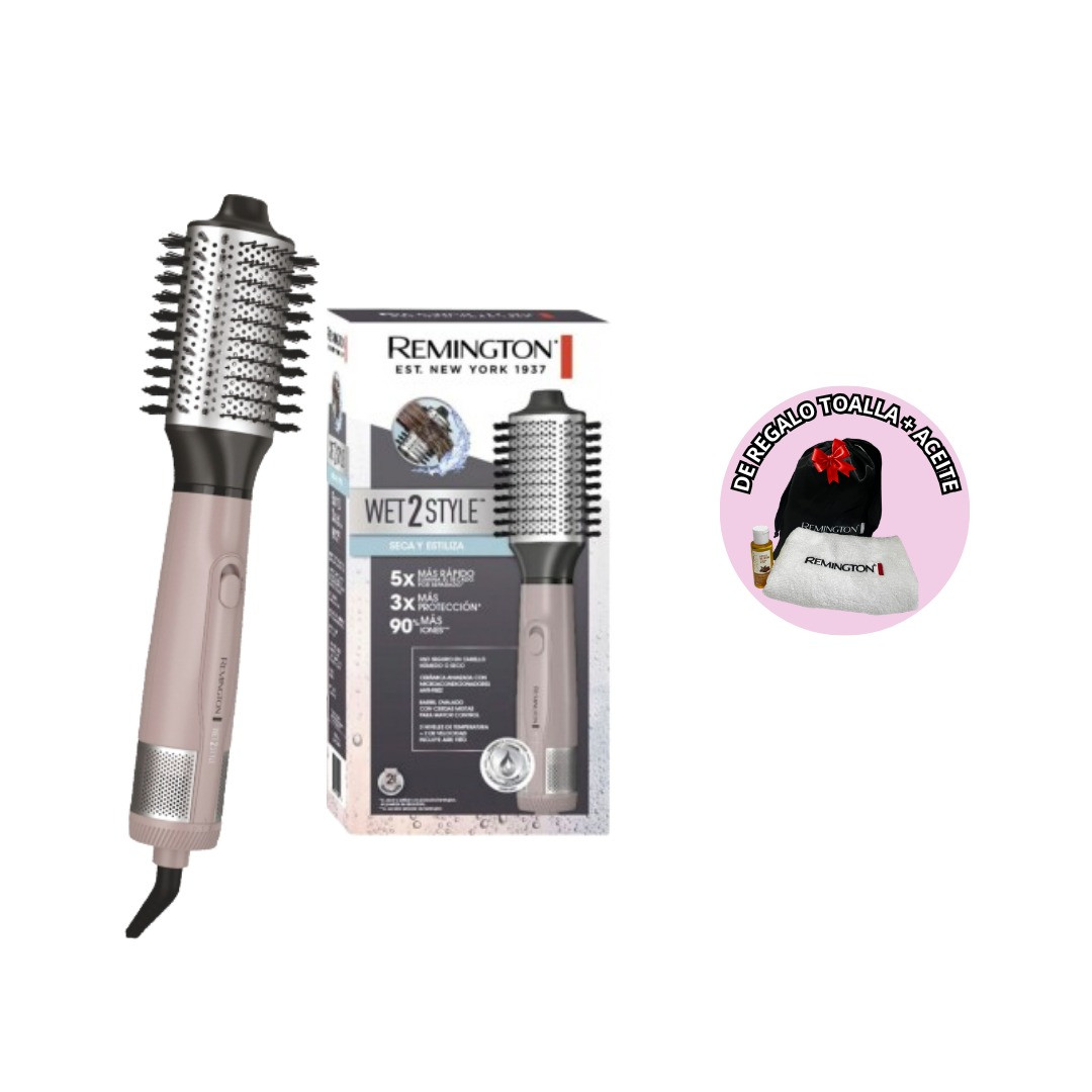 COD:8452 - CEPILLO SECADOR REMINGTON AS15A 3T
