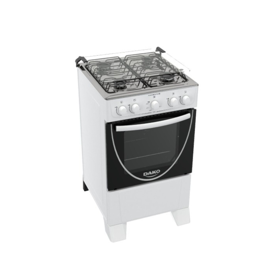 COD:8692 - COCINA DAKO AMAZONA 4H BLANCA