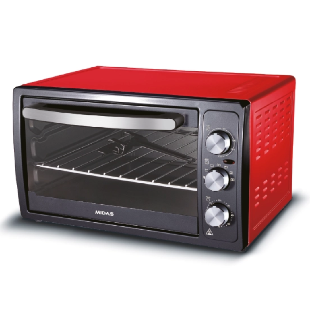 COD:8693 - HORNO MIDAS ELECTRICO MD-HE46RC 46L ROJO