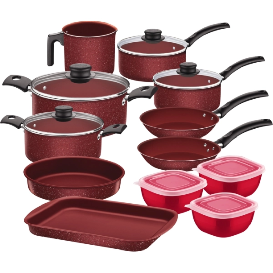 COD:9283 - JUEGO DE OLLAS TRAMONTINA TURIM 12P BORD