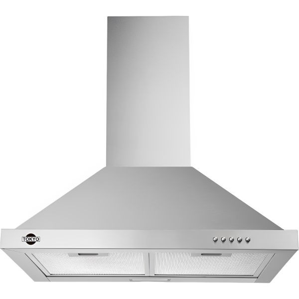 COD:9595 - CAMPANA TOKYO PIRAMIDAL 90CM INOX DELUXE