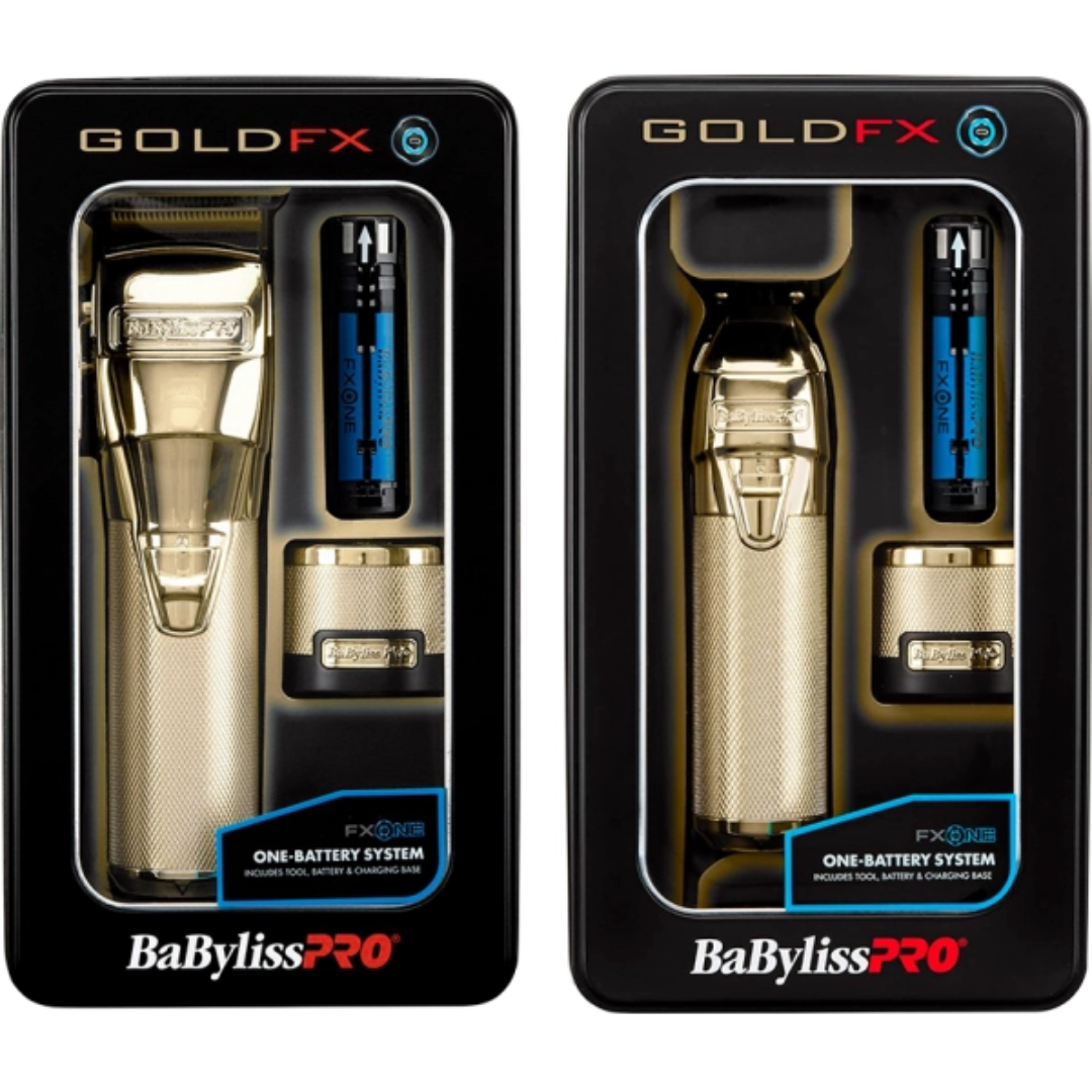 COD:9745 - PACK BABYLISS CORT-FX899G+TRI-FX799G GOL