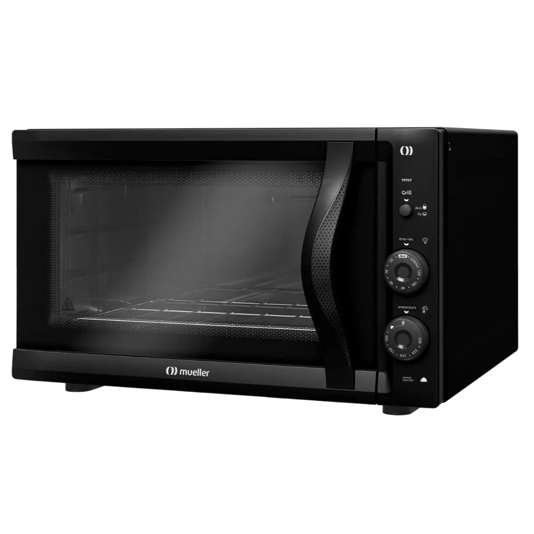COD:9792 - HORNO MUELLER SONETTO 50LTS NEGRO