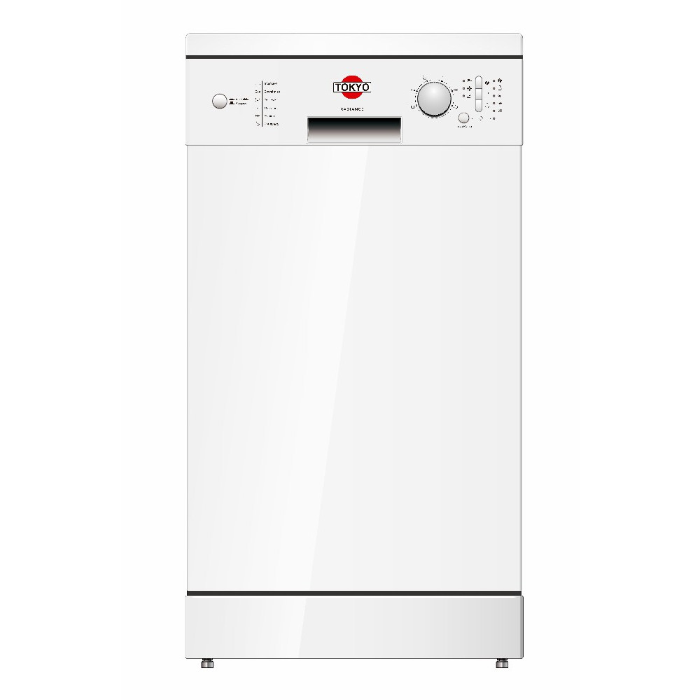 COD:EDTLPRB - Lavavajillas Tokyo Blanco Modelo Radiance 9set 6prog