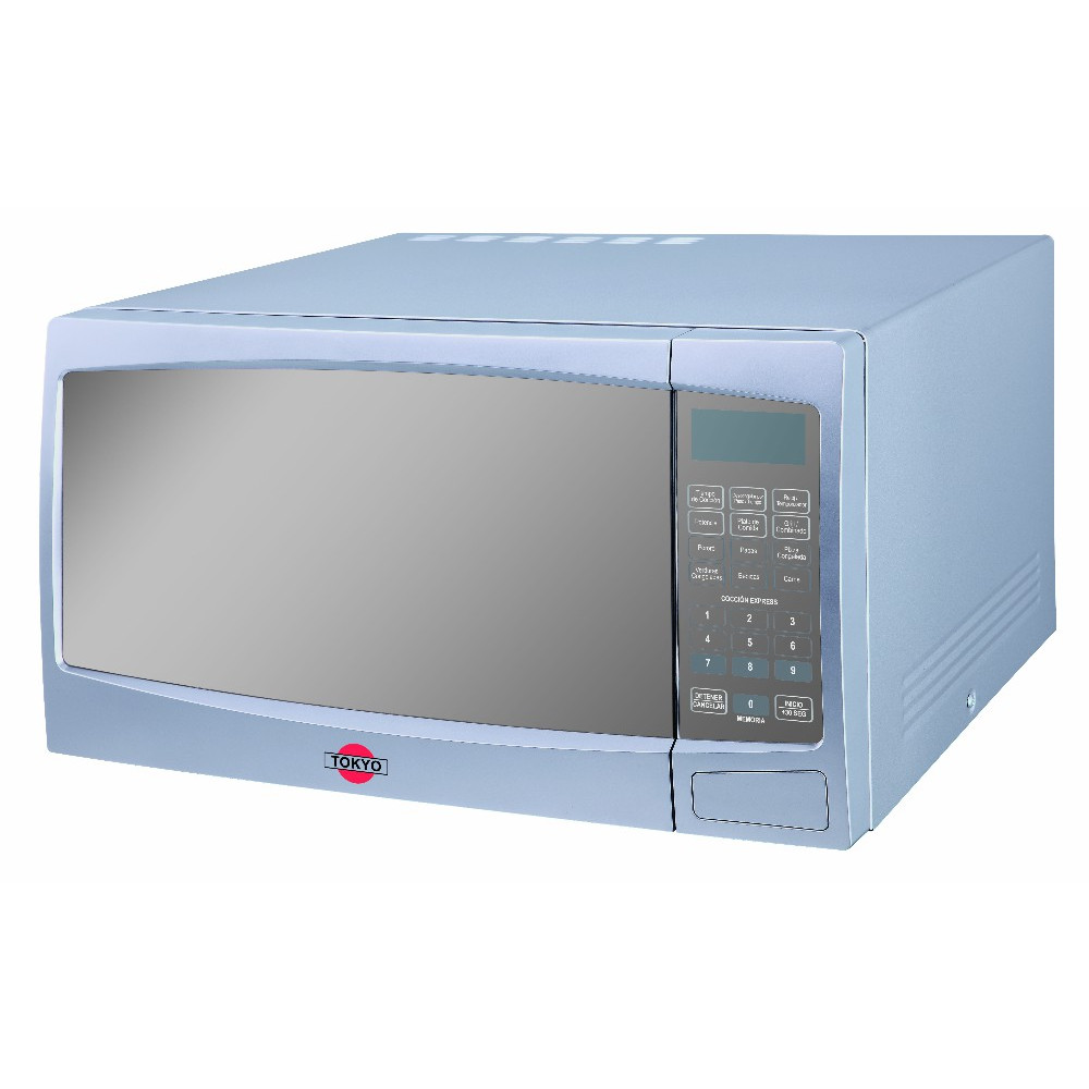 COD:EDTM28ESG - Microondas Tokyo 28esg Vidrio Espejado 28l Con Grill 1450w
