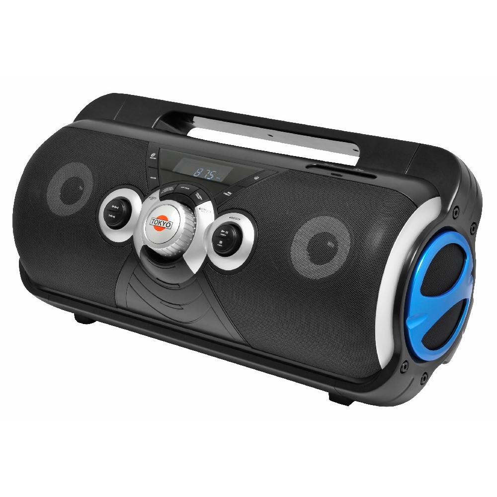 COD:ELTBB89UAZ - Boombox Portatil Tokyo Mod Bb89az Azul Am/fm C/usb Port Mp3