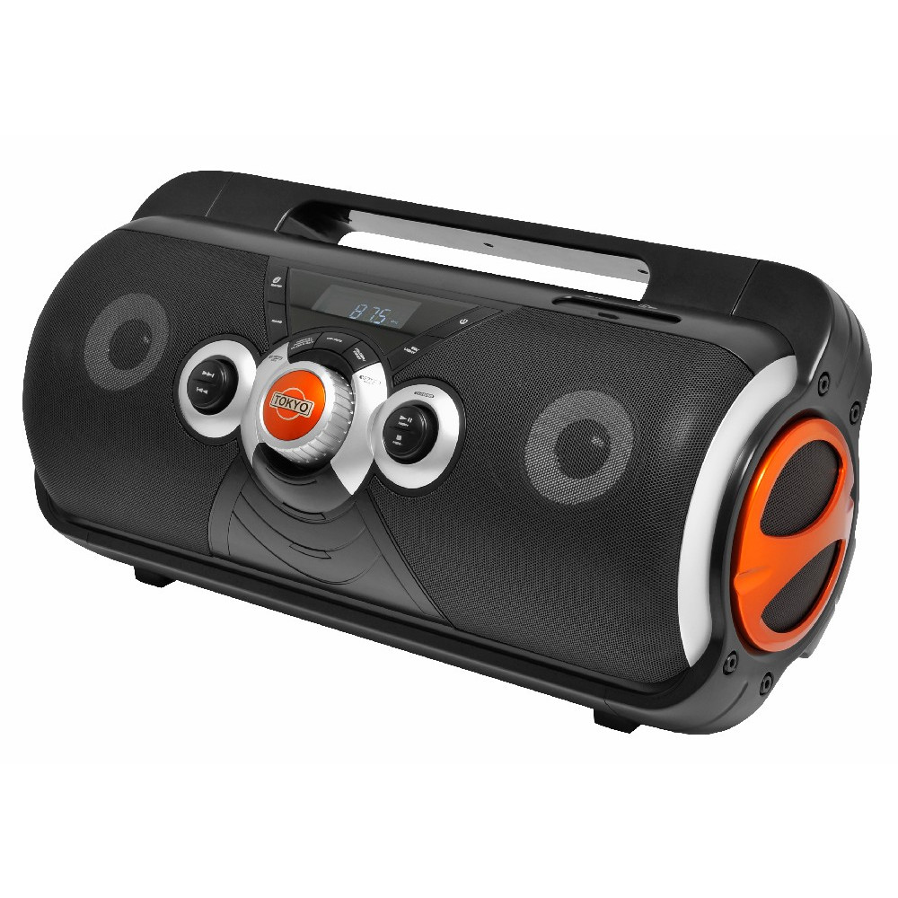 COD:ELTBB89UNA - Boombox Portatil Tokyo Mod Bb89una Naranja Am/fm C/usb Port Mp3