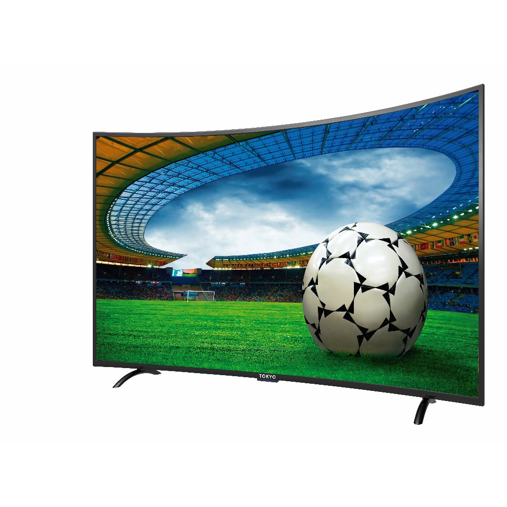 COD:TVTOKCH43UFHDC - Tv Led Tokyo 43 Fhd Curvo + Soporte Tokch43ufhdc
