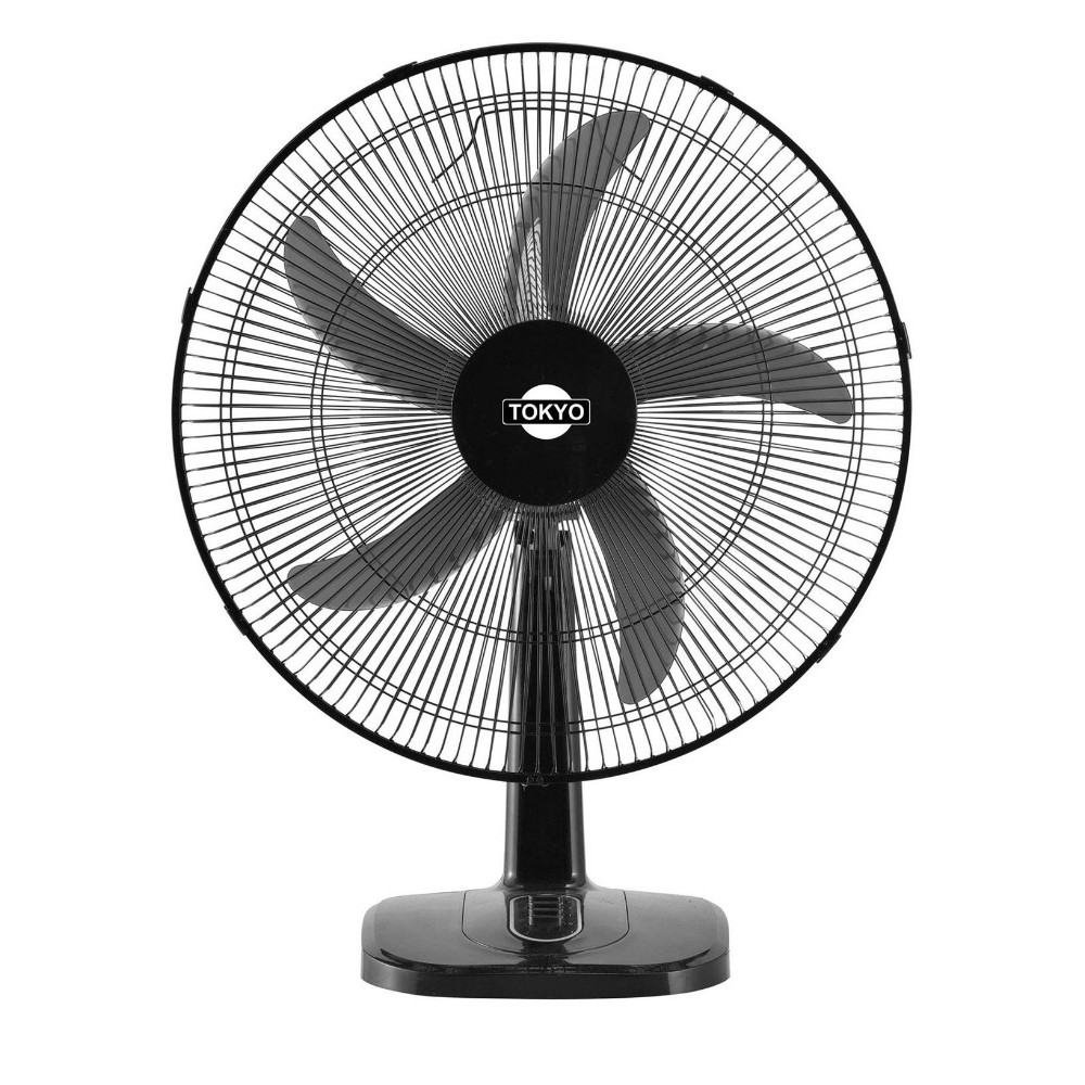 COD:VETOVM45 - Ventilador Tokyo De Mesa Vm45 Negro 45cm 5 Aspas 85w